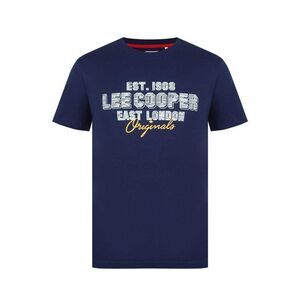 Lee Cooper Mens Cotton Crew Neck / Navy